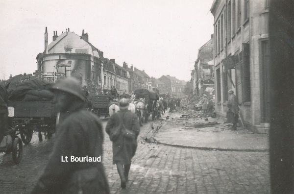 Le Lieutenant Bourlaud à Armentières
